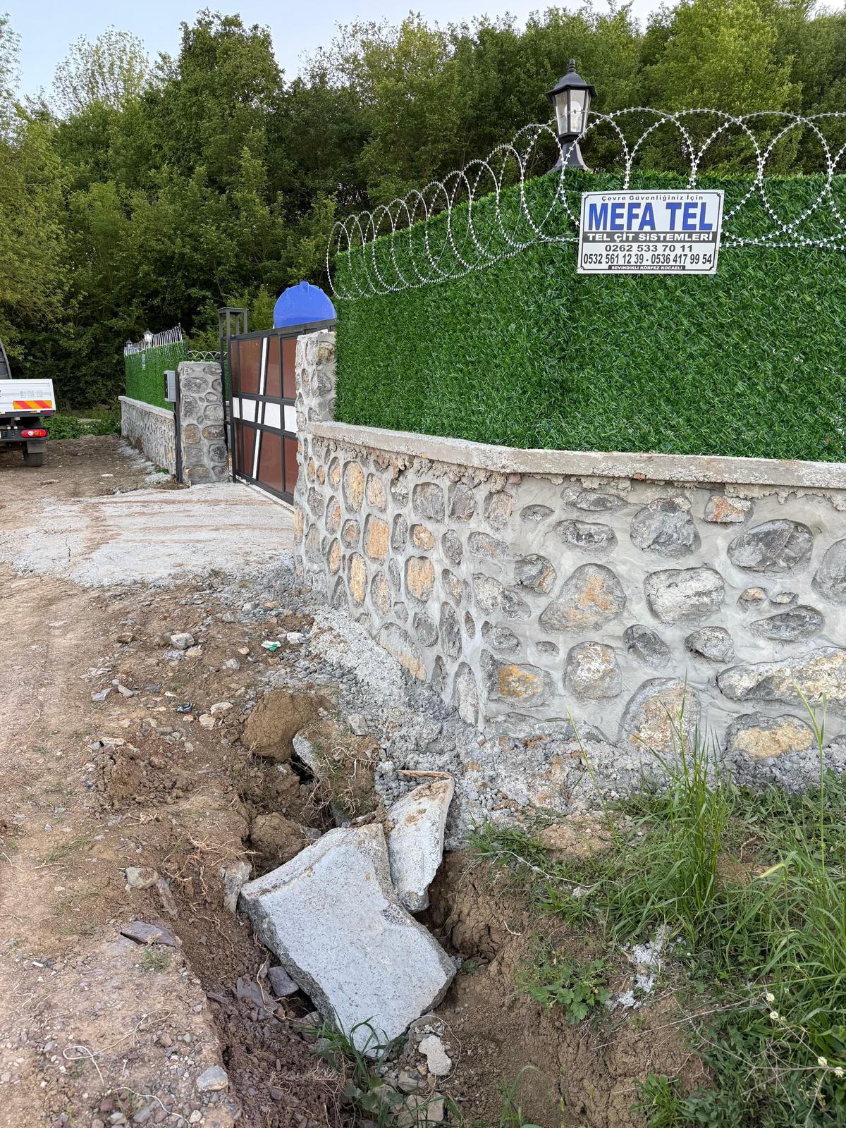 Kocaeli Sevindikli Çim Çit Montajı - MEFA Tel Çit